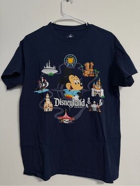 Disney Marvel Navy Graphic Crewneck Tee
